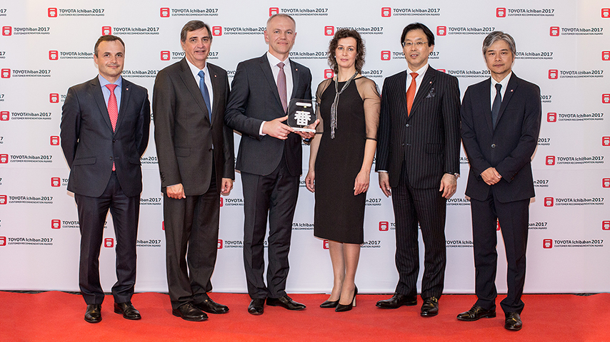 В 2017 году в Украине награду Ichiban получил Тойота Центр Луцк «Автоконцепт»